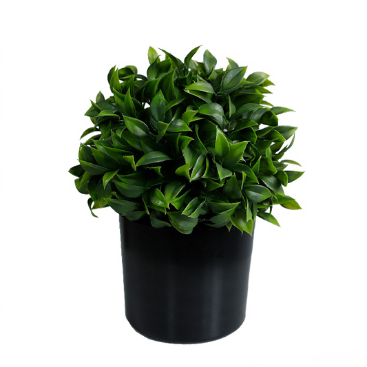 KB-022P-Artificial grass bonsai with pot-H25cm