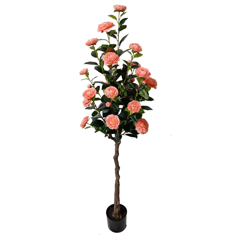 KD4823-Pink Camellia-H160cm