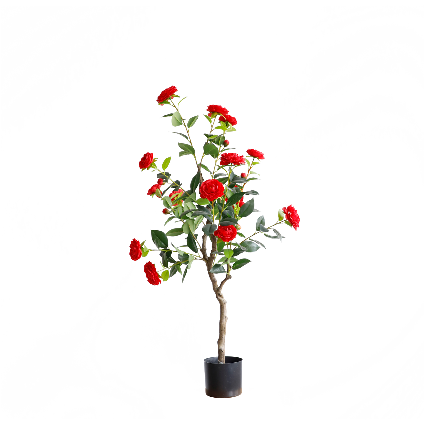 KD4826-Red Camellia-H120cm