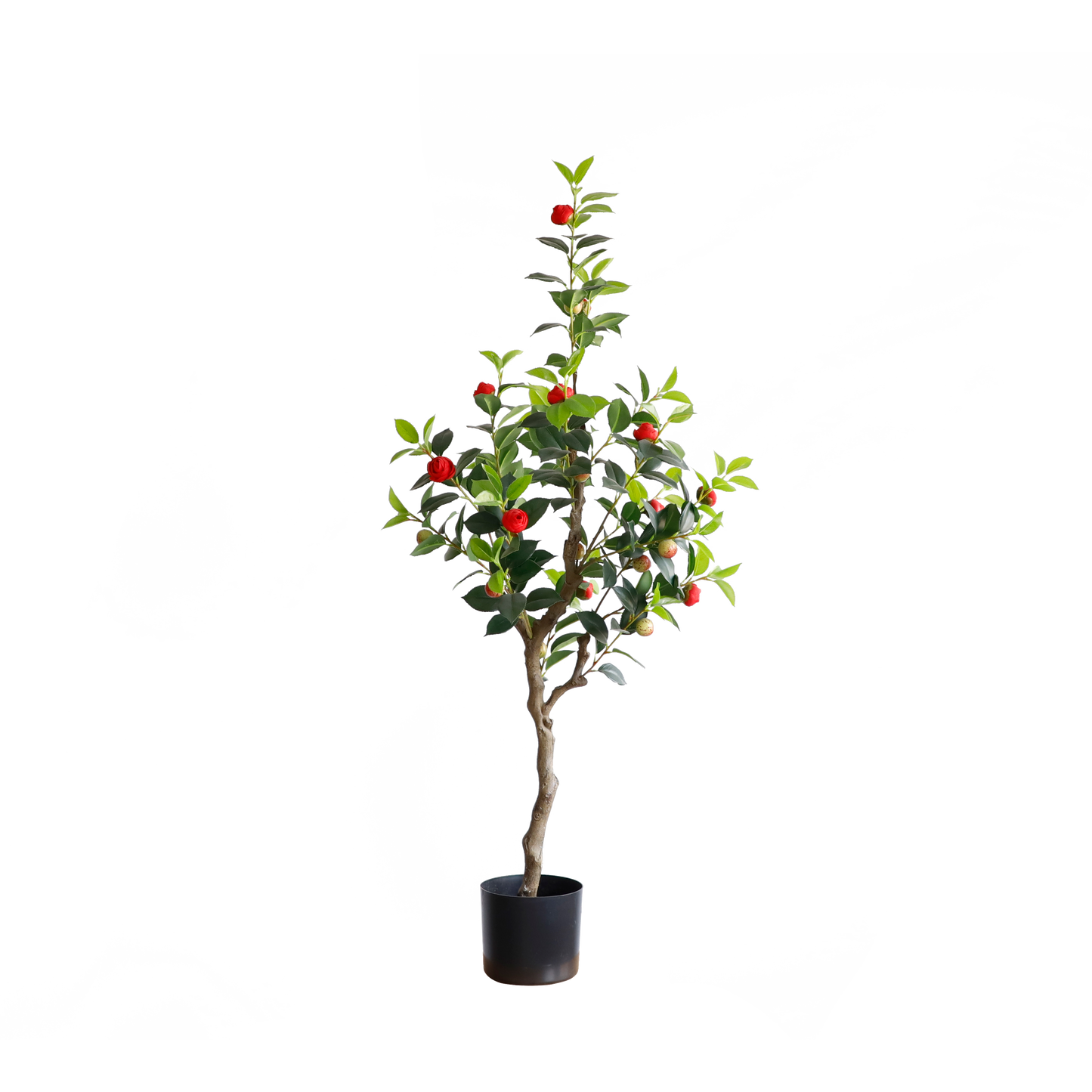 KD4835-Red Camellia-H120cm