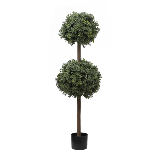 KM5308-BOXWOOD TRIPLE BALL TOPIARY -H120cm
