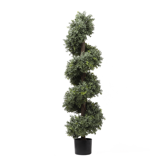 KM5312-BOXWOOD SPIRAL  TREE-H120cm