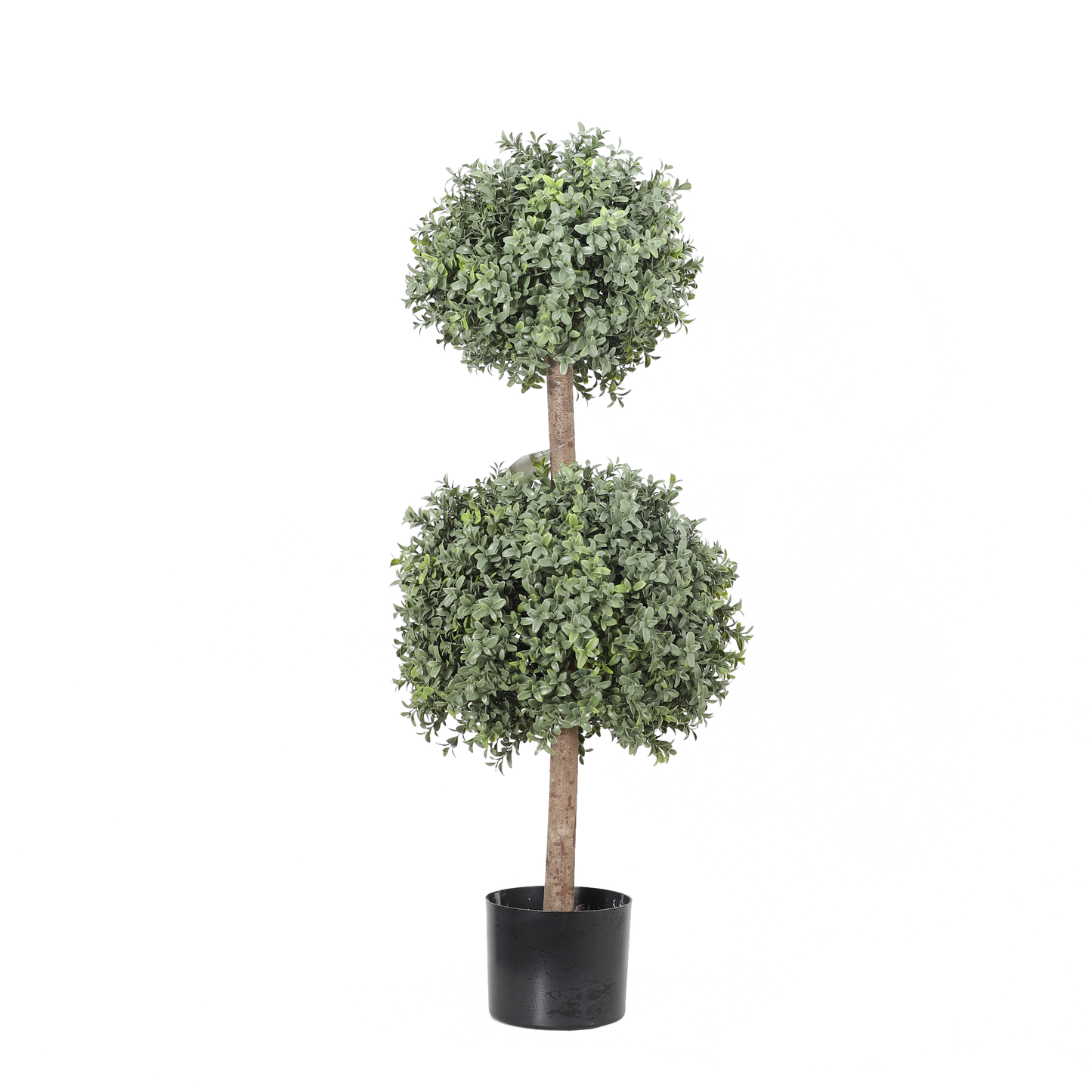 KM5313-1-BOXWOOD DOUBLE BALL TREE-H90cm